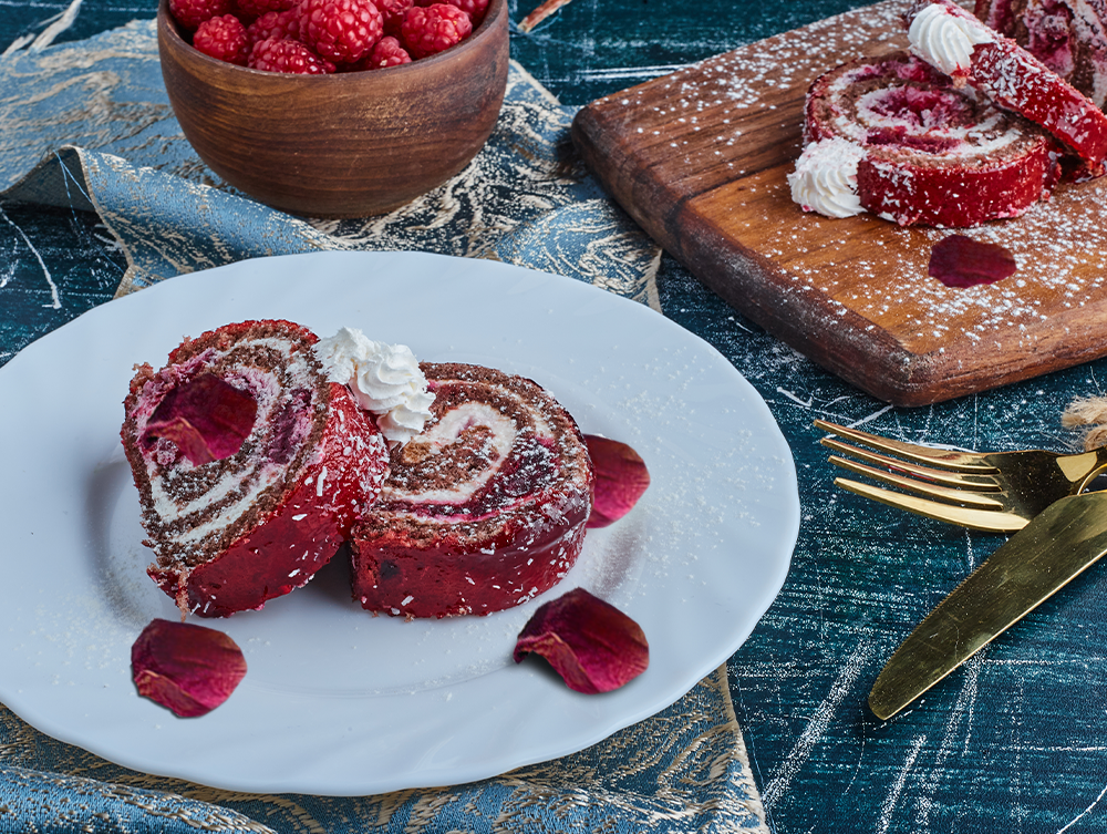 Rose petal and beetroot shortbread – Organic Way LLC