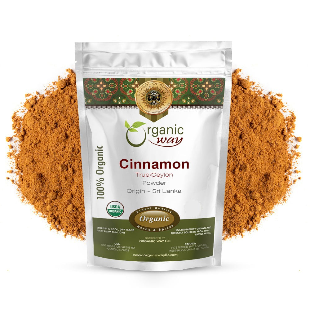 Cinnamon True Ceylon Powder – Organic Way LLC