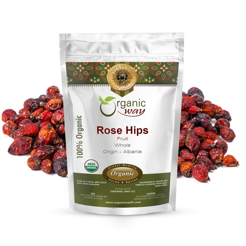 ROSE 2024 HIP Berries - 4lb(1814g) | Bulk Organic Herbs