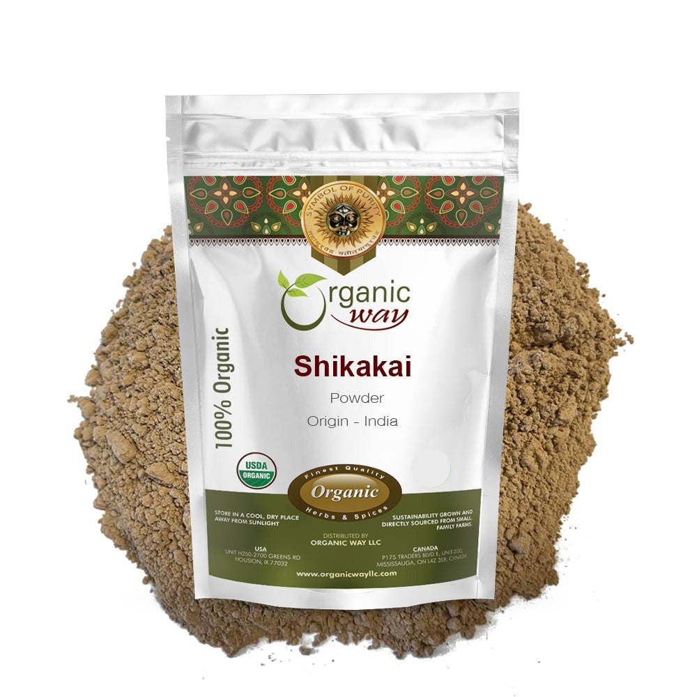 Shikakai Powder Organic Way LLC