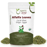 Organic Way Alfalfa Leaves Cut & Sifted - Herbal Tea - Origin Egypt