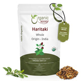 Haritaki Whole (Chebulic Myrobalan) | Terminalia Chebula (Yellow Myrobalan) | Kosher & USDA Certified | Vegan, Non-GMO & Gluten Free | 100% Raw from India