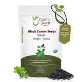 Black Cumin Seeds (Nigella Sativa) Kalonji – Whole Black Seeds | Non-GMO, Pure, Fresh & Premium Quality | Non-GMO & Kosher Certified | Origin - India