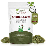 Organic Way Alfalfa Leaves Cut & Sifted - Herbal Tea - Origin Egypt