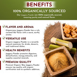 Jaggery Powder | European Wild-Harvest | Kosher Certified | Vegan, Non GMO & Gluten Free | USDA Certified | Origin - India