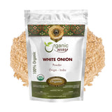 White Onion Power | Granulated Onion Powder | USDA & Kosher Certified | Non GMO & Gluten Free | Origin India