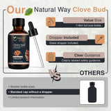 Clove Bud Essential Oil for Diffusers | Natural Aroma Oil for Home Fragrance, Humidifier & DIY Candle Making, Long Lasting Scent for Office, Bedroom & Soothing Scent 4 Fl Oz (120 mL)