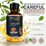 Clove Bud Essential Oil for Diffusers | Natural Aroma Oil for Home Fragrance, Humidifier & DIY Candle Making, Long Lasting Scent for Office, Bedroom & Soothing Scent 4 Fl Oz (120 mL)
