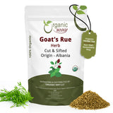 Goat’s Rue Herb Cut & Sifted - Herbal Tea | European Wild-Harvest | Kosher & USDA Certified | Vegan, Non-GMO & Gluten Free | 100% Raw from Albania