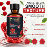 Natural Way Rose Essential Oil | Premium Grade Essential Oils for Hair Care, Aromatherapy, Skin Therapy & Diffuser | Essential Oil for Skin Tag Remover, Massage Oil & Humidifier | 4 Fl Oz (120 mL)