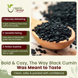 Black Cumin Seeds (Nigella Sativa) Kalonji – Whole Black Seeds | Non-GMO, Pure, Fresh & Premium Quality | Non-GMO & Kosher Certified | Origin - India