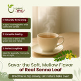 Premium Grade Senna Leaf Powder (Cassia Angustifolia) - Kosher Certified | Super Food, Raw, Vegan, Non GMO & Gluten Free | USDA Certified | Origin - India