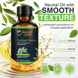 Natural Way Juniper Berry Essential Oil | Premium Grade Essential Oils for Hair Care, Oil for Skin, Aromatherapy, & Diffuser | Essential Oil for Skin Tag Remover, Massage Oil & Humidifier Use | 4 Fl Oz (120 mL)