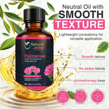 Palmarosa Essential Oil for Diffusers | Natural Aroma Oil for Home Fragrance, Humidifier & DIY Candle Making, Long Lasting Scent for Office, Bedroom & Soothing Scent 4 Fl Oz (120 mL)