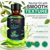 Natural Way Tea Tree Essential Oil | Essential Oil for Diffuser, Hair Growth, Skin, Scalp Care, Massage | Refreshing Hair Oil for Women & Men | 4 Fl Oz (120 mL)