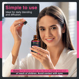 Palmarosa Essential Oil for Diffusers | Natural Aroma Oil for Home Fragrance, Humidifier & DIY Candle Making, Long Lasting Scent for Office, Bedroom & Soothing Scent 4 Fl Oz (120 mL)