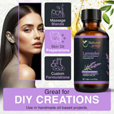 Natural Way Lavender Essential Oil | Premium Grade Essential Oils for Hair Care, Oil for Skin, Aromatherapy, & Diffuser | Essential Oil for Skin Tag Remover, Massage Oil & Humidifier Use | 4 Fl Oz (120 mL)