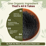 Black Cumin Seeds (Nigella Sativa) Kalonji – Whole Black Seeds | Non-GMO, Pure, Fresh & Premium Quality | Non-GMO & Kosher Certified | Origin - India