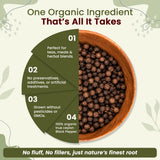 Whole Black Pepper (Black Tellicherry Peppercorn) - Grinder Refill | Adds Flavour | Kosher Certified | Non GMO & Gluten Free | USDA Certified | Origin - India