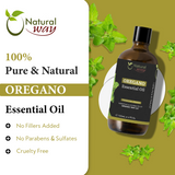 Natural Way Oregano Essential Oil | Premium Grade Essential Oils for Hair Care, Oil for Skin, Aromatherapy, & Diffuser | Essential Oil for Skin Tag Remover, Massage Oil & Humidifier Use | 4 Fl Oz (120 mL)