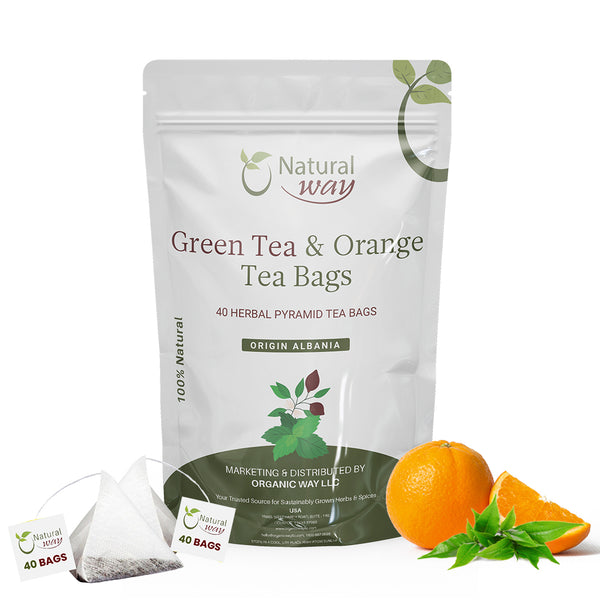 Natural Green Tea & Orange Tea