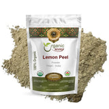 Lemon Peel Powder (Citrus Limon) - Kosher Certified | Raw, Vegan, Non GMO & Gluten Free | USDA Certified | Origin - India
