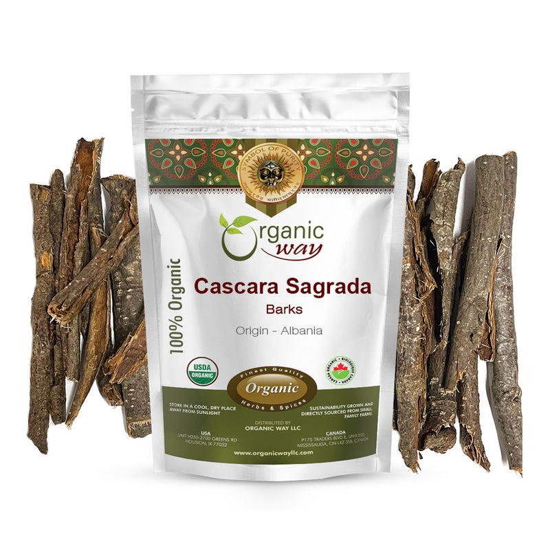 Organic Cascara Sagrada Barks