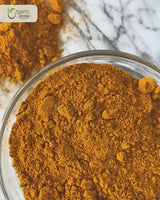 Turmeric/Haldi Root Powder - Kosher & USDA Certified | Non-GMO & Gluten Free | Tested for Heavy Metal and Purity | Resealable Bag | Curcumin Powder | 100% Raw from India