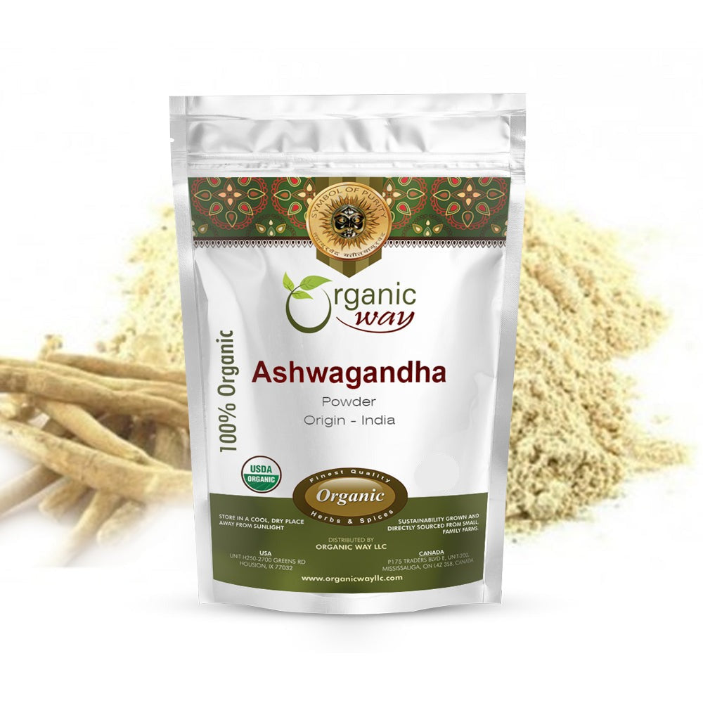 Premium Ashwagandha Root Powder (Withania somnifera) - Kosher Certifie ...