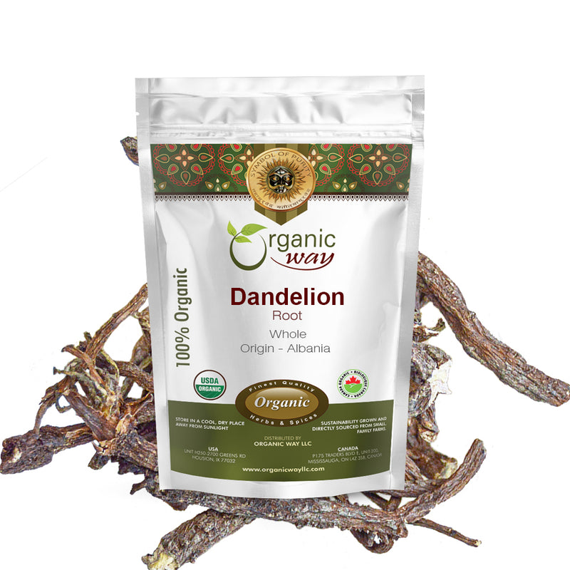 Dandelion Root (Whole), European Wild Harvest