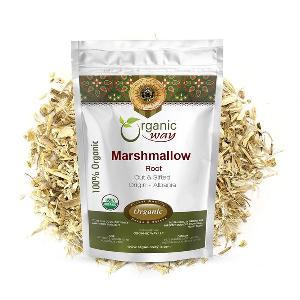 Marshmallow Root (Cut & Sifted), European Wild Harvest