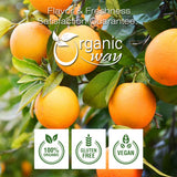 Dried Orange Peel Powder (Citrus Sinensis) - European Wild-Harvest | Kosher Certified | Vegan, Non GMO & Gluten Free | USDA Certified | Origin - Albania