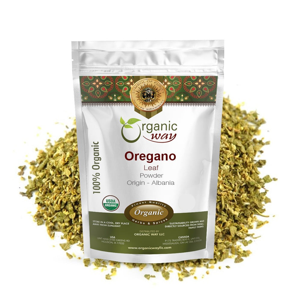 Origada Powder Dried Oregano Leaf Powder (Origanum Vulgare) - European Wild-Harvest ...