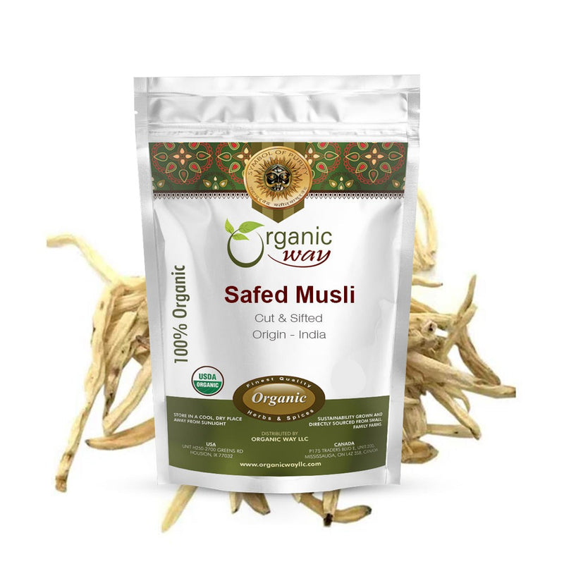 chlorophytum borivilianum seeds Premium Grade Safed Musli Cut & Sifted (Chlorophytum borivilianum)