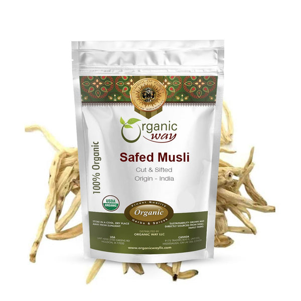 chlorophytum borivilianum powder Premium Grade Safed Musli Cut & Sifted (Chlorophytum borivilianum)