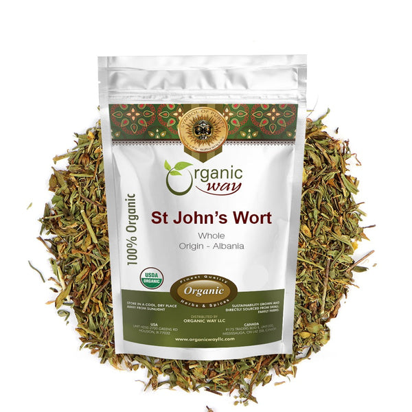 St. John's Wort (Whole), European Wild Harvest