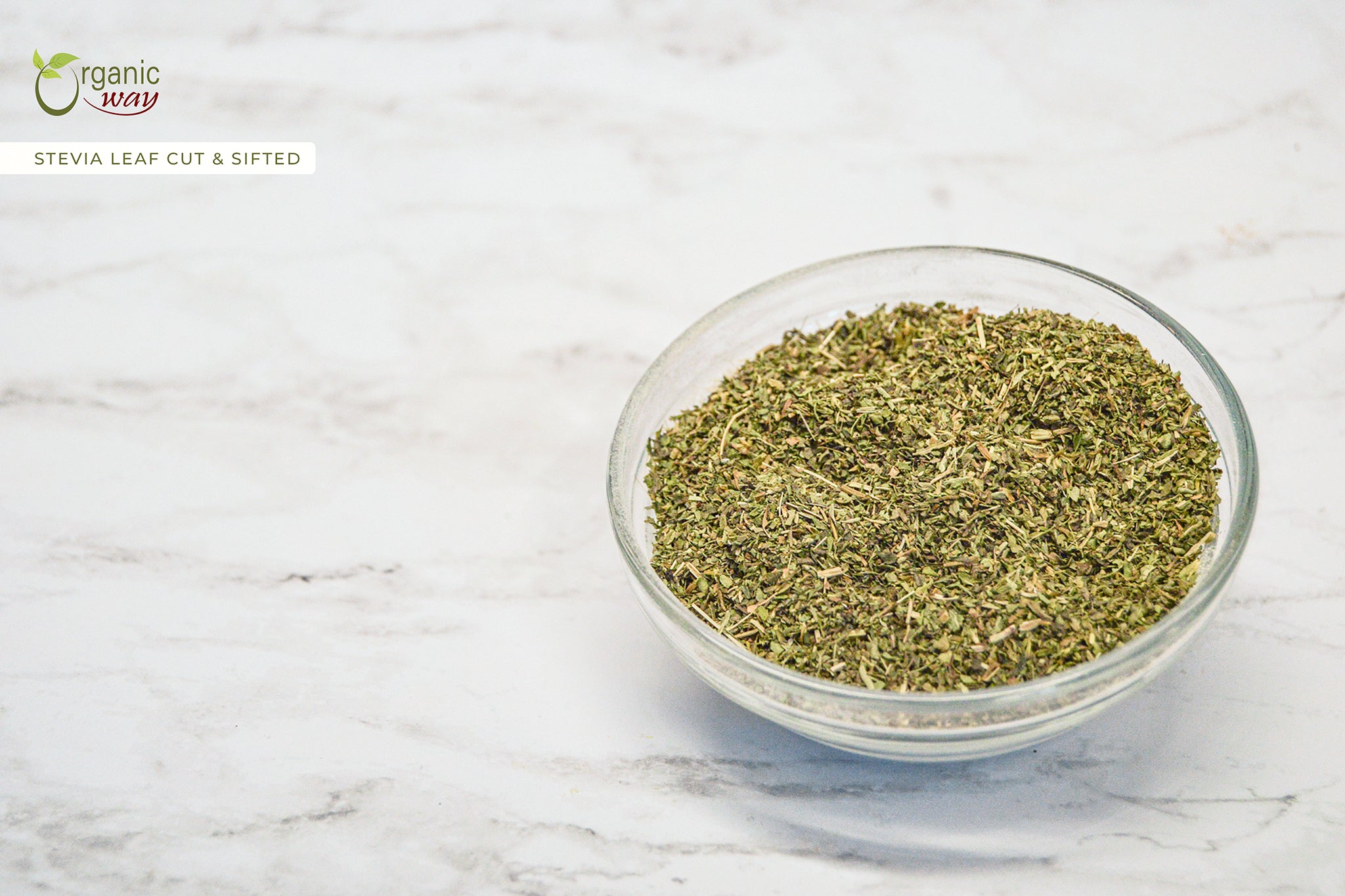 Stevia Leaf (Cut & Sifted) Organic Way LLC