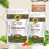Organic Ashwagandha & Gotu Kola Powder Duo